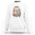 Cute Hedgehog Knitting Sweatshirt Gift For Crocheter - Wonder Print Shop