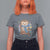 Cute Hedgehog Knitting T Shirt For Women Gift For Crocheter - Wonder Print Shop