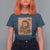 Cute Hedgehog Knitting T Shirt For Women Christmas Holiday Gift - Wonder Print Shop