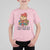 Cute Hamster Knitting T Shirt For Kid You Better Get Your Knit Together - Wonder Print Shop