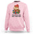Cute Hamster Knitting Sweatshirt You Better Get Your Knit Together - Wonder Print Shop