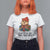 Cute Hamster Knitting T Shirt For Women You Better Get Your Knit Together - Wonder Print Shop