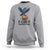F Caw F I Am Knitting Sweatshirt Funny Raven Gift For Knitter - Wonder Print Shop