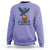 F Caw F I Am Knitting Sweatshirt Funny Raven Gift For Knitter - Wonder Print Shop