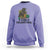 Raven F Caw F I Am Knitting Sweatshirt Funny Knitter Gift - Wonder Print Shop