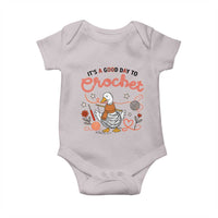 Funny Goose Crocheting Baby Onesie It Is A Good Day To Crochet - Wonder Print Shop
