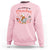 Funny Goose Crocheting Sweatshirt It Is A Good Day To Crochet - Wonder Print Shop