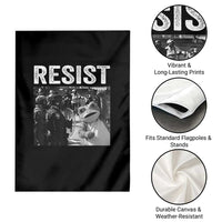 Portland Frog Protest Garden Flag Funny Rebel Gift - Wonder Print Shop