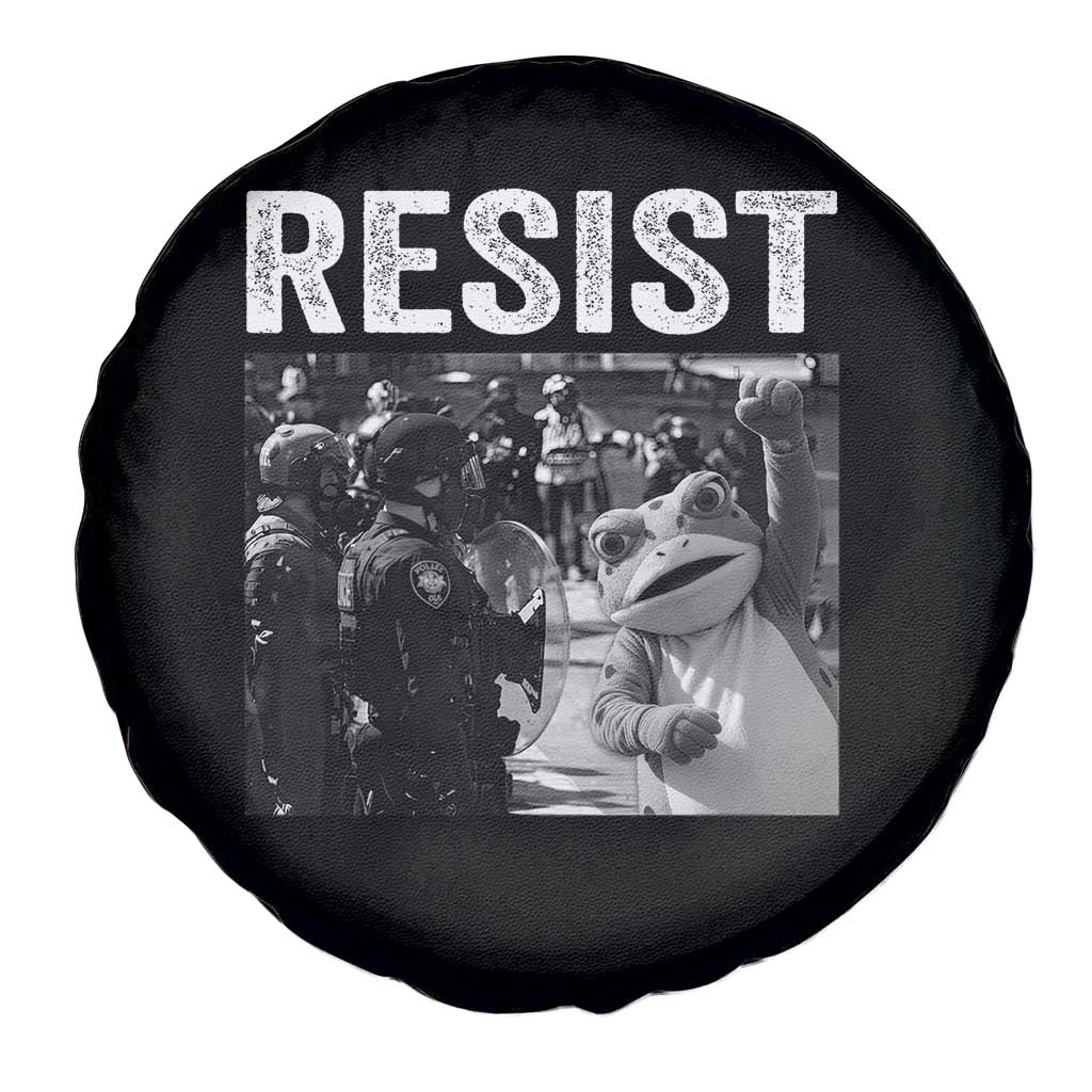 Portland Frog Protest Spare Tire Cover Funny Rebel Gift - Wonder Print Shop