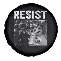 Portland Frog Protest Spare Tire Cover Funny Rebel Gift - Wonder Print Shop