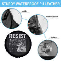 Portland Frog Protest Spare Tire Cover Funny Rebel Gift - Wonder Print Shop
