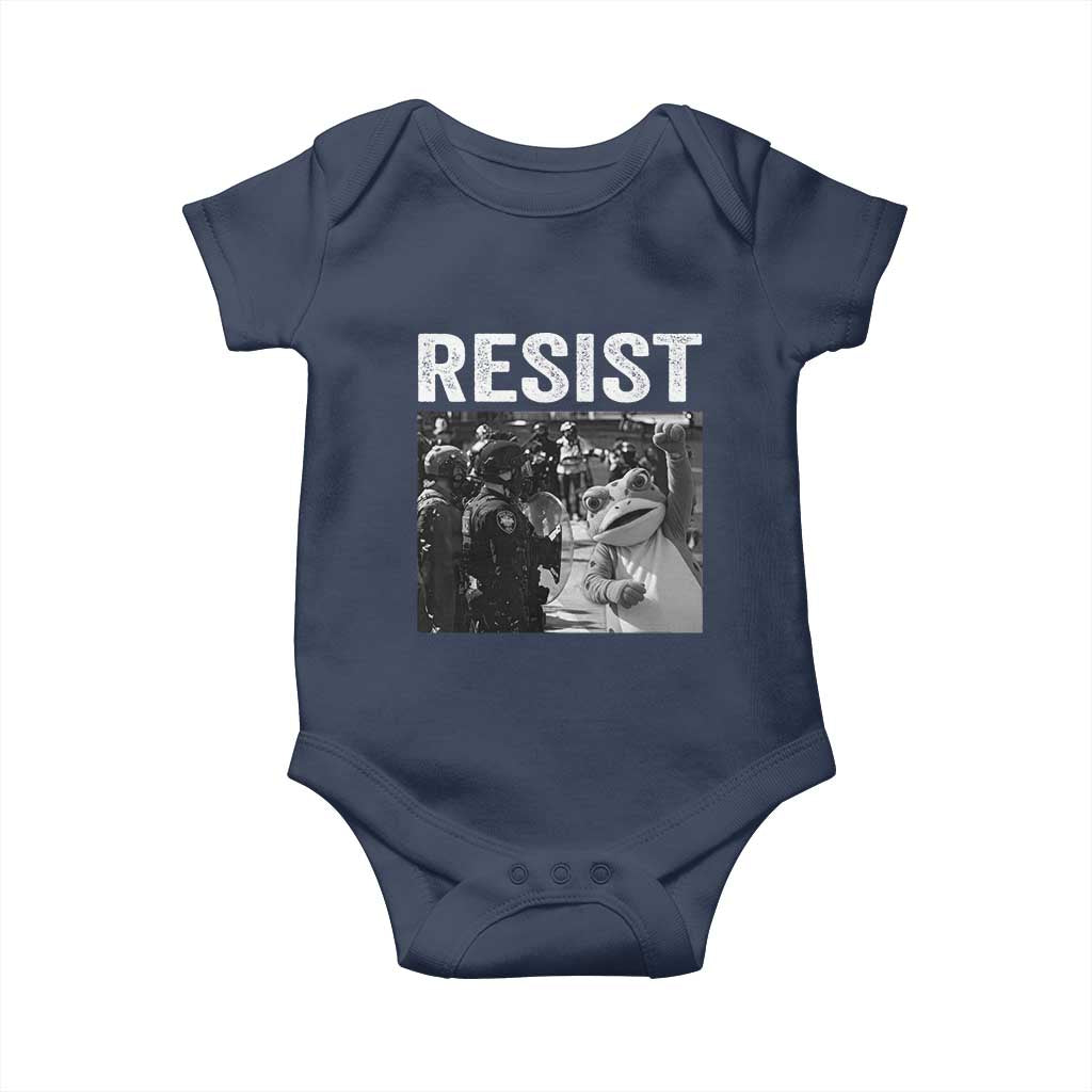 Portland Frog Protest Baby Onesie Funny Rebel Gift - Wonder Print Shop