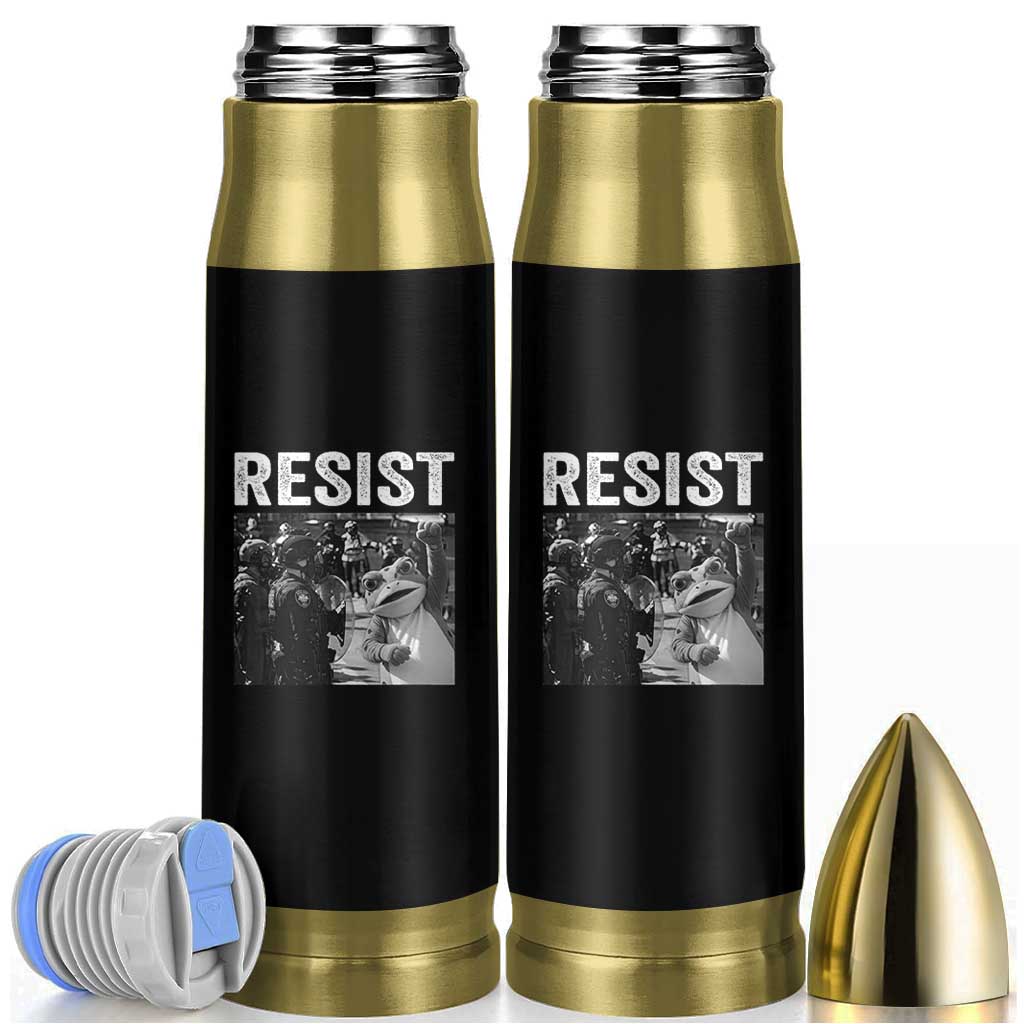 Portland Frog Protest Bullet Tumbler Funny Rebel Gift - Wonder Print Shop