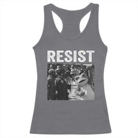 Portland Frog Protest Racerback Tank Top Funny Rebel Gift - Wonder Print Shop