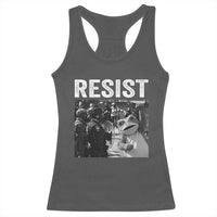 Portland Frog Protest Racerback Tank Top Funny Rebel Gift - Wonder Print Shop