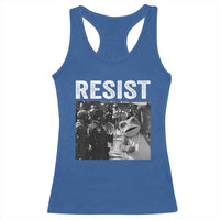 Portland Frog Protest Racerback Tank Top Funny Rebel Gift - Wonder Print Shop