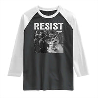 Portland Frog Protest Raglan Shirt Funny Rebel Gift - Wonder Print Shop
