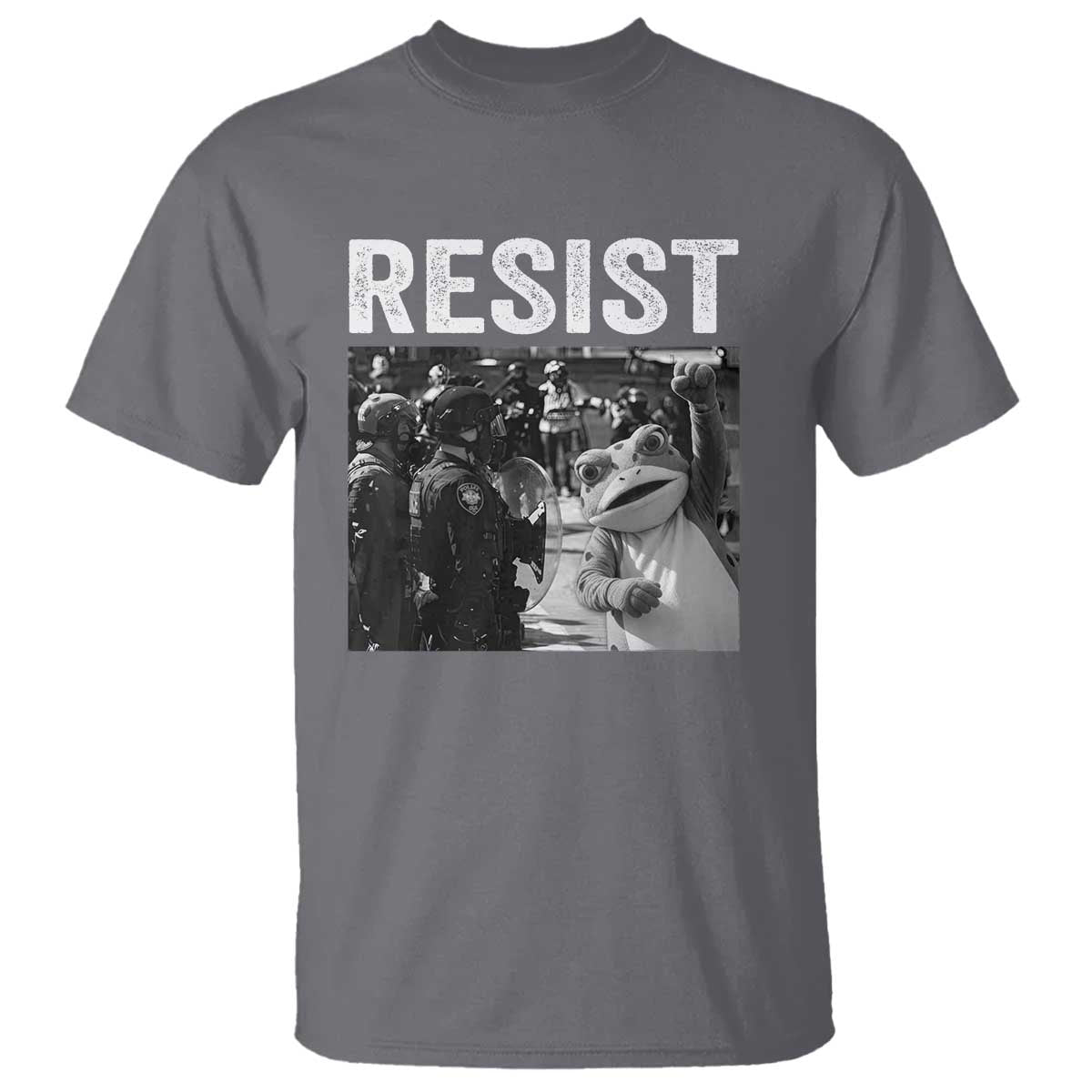 Portland Frog Protest T Shirt Funny Rebel Gift - Wonder Print Shop