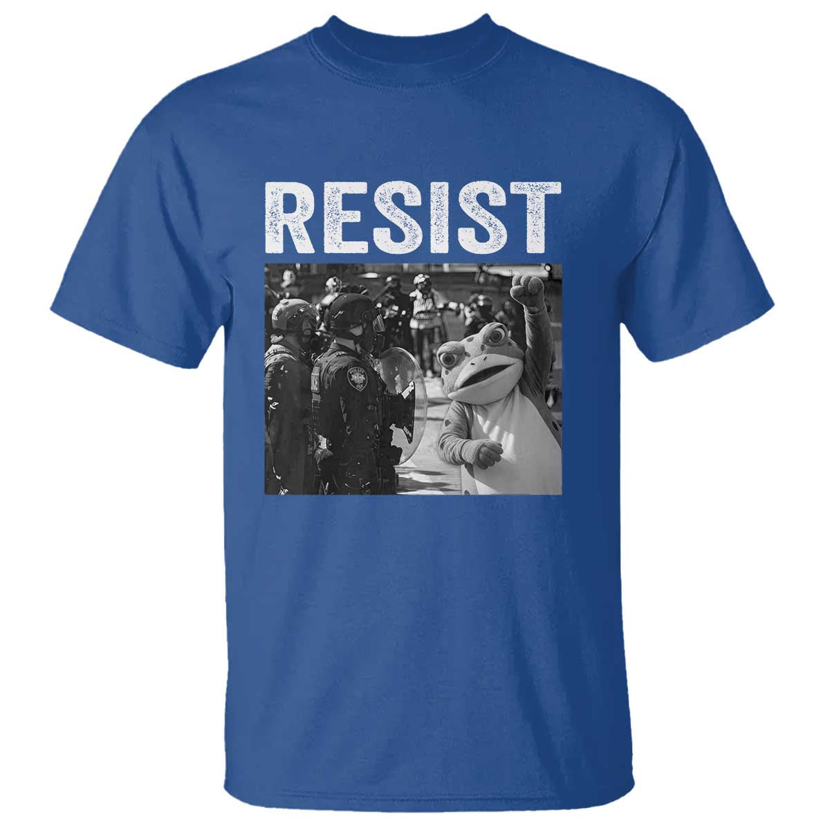Portland Frog Protest T Shirt Funny Rebel Gift - Wonder Print Shop