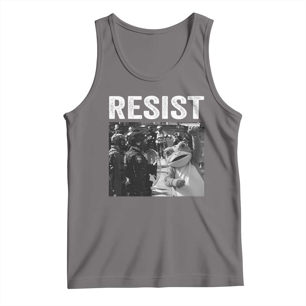 Portland Frog Protest Tank Top Funny Rebel Gift - Wonder Print Shop