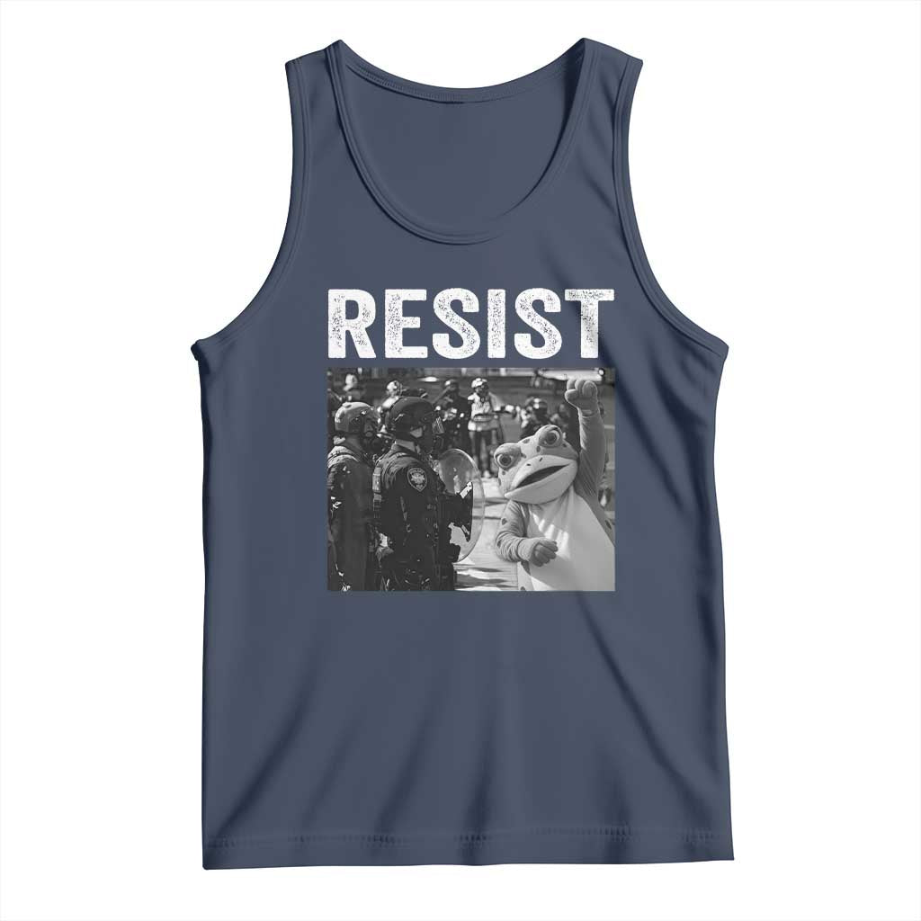 Portland Frog Protest Tank Top Funny Rebel Gift - Wonder Print Shop