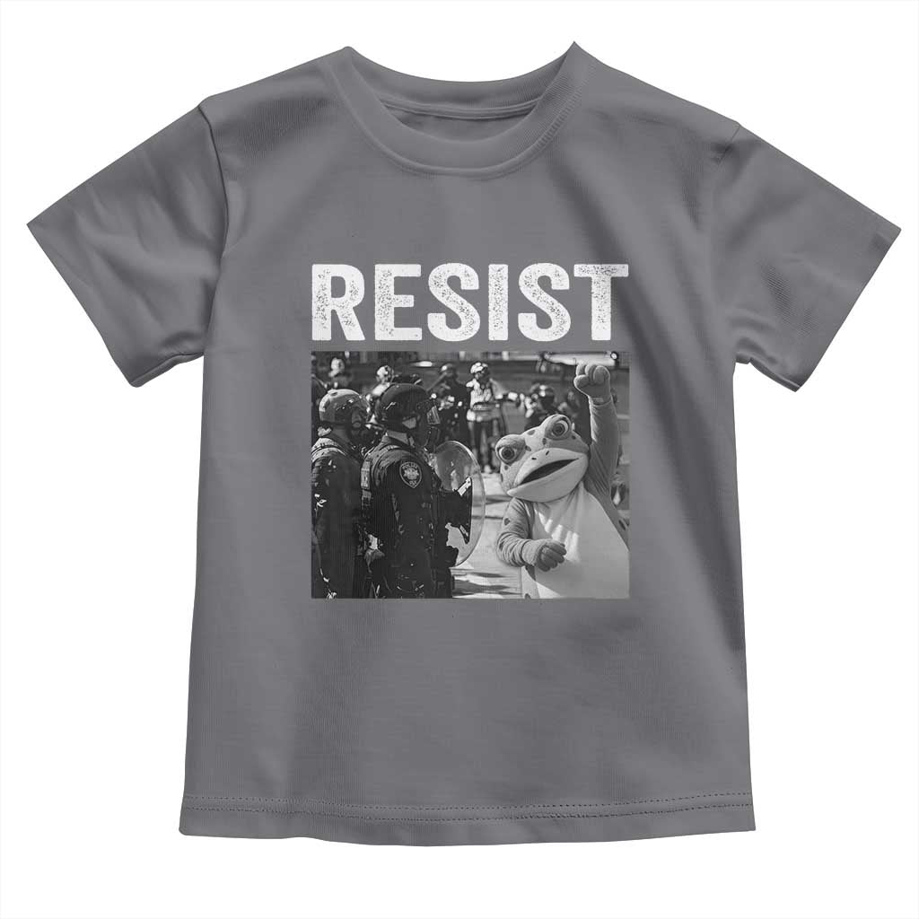 Portland Frog Protest Toddler T Shirt Funny Rebel Gift - Wonder Print Shop