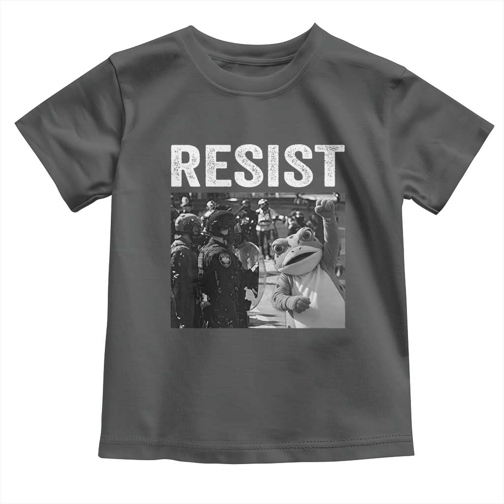 Portland Frog Protest Toddler T Shirt Funny Rebel Gift - Wonder Print Shop