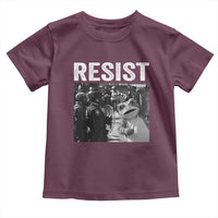 Portland Frog Protest Toddler T Shirt Funny Rebel Gift - Wonder Print Shop