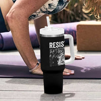 Portland Frog Protest Tumbler With Handle Funny Rebel Gift - Wonder Print Shop