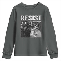 Portland Frog Protest Youth Sweatshirt Funny Rebel Gift - Wonder Print Shop