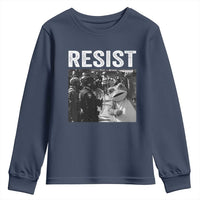Portland Frog Protest Youth Sweatshirt Funny Rebel Gift - Wonder Print Shop