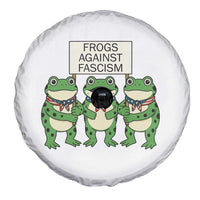 Frogs Against Fascism Spare Tire Cover Funny Portland Meme Humor Gift - Wonder Print Shop