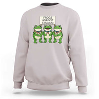 Frogs Against Fascism Sweatshirt Funny Portland Meme Humor Gift - Wonder Print Shop