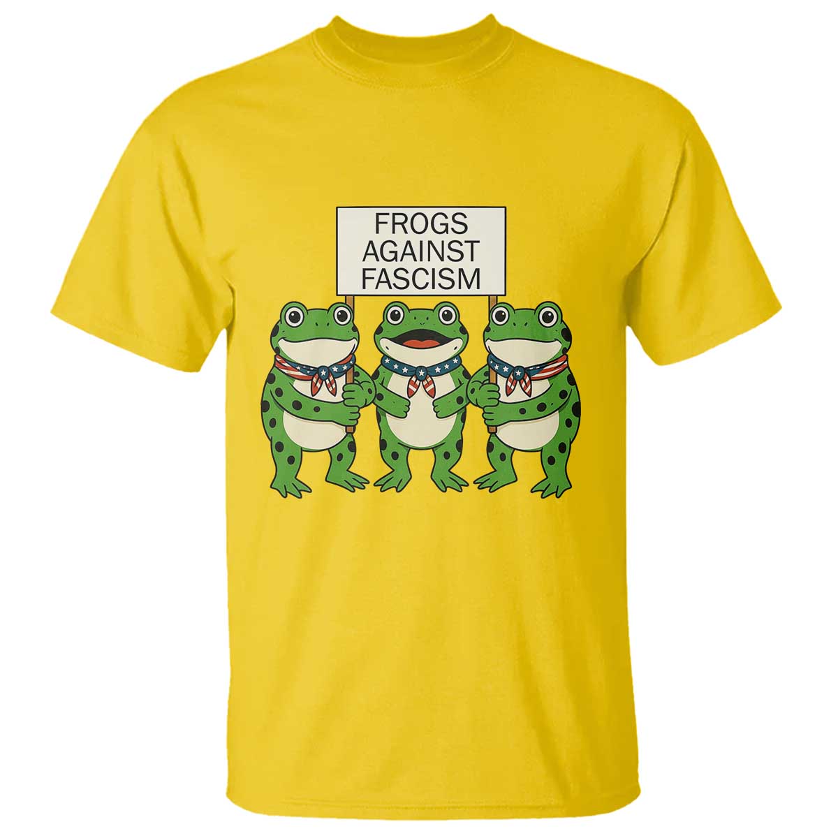 Frogs Against Fascism T Shirt Funny Portland Meme Humor Gift - Wonder Print Shop