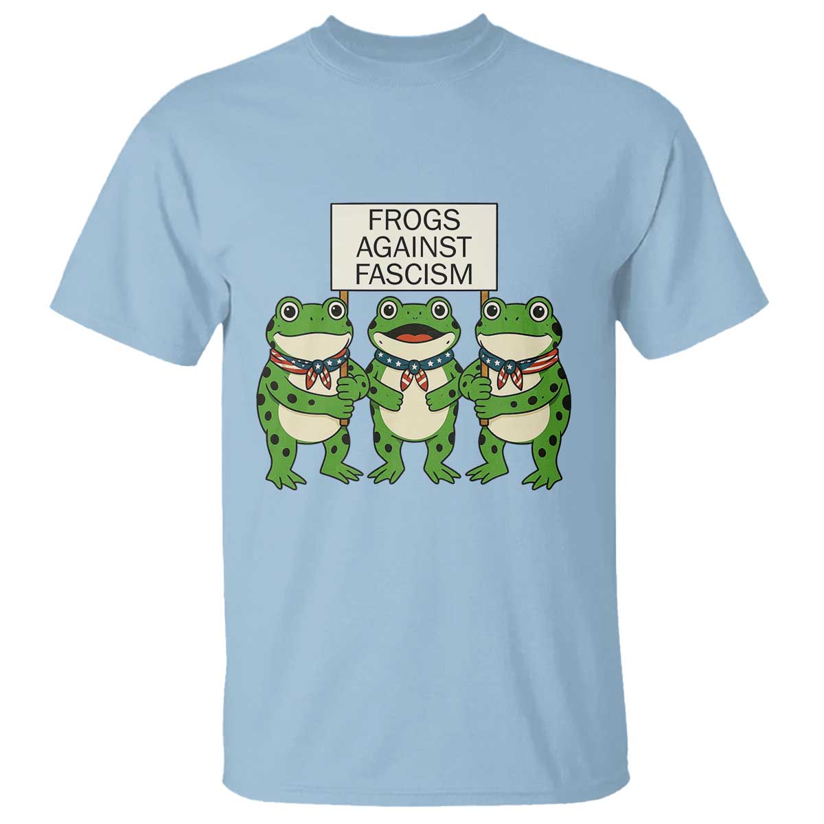 Frogs Against Fascism T Shirt Funny Portland Meme Humor Gift - Wonder Print Shop