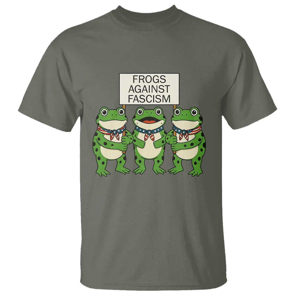 Frogs Against Fascism T Shirt Funny Portland Meme Humor Gift - Wonder Print Shop