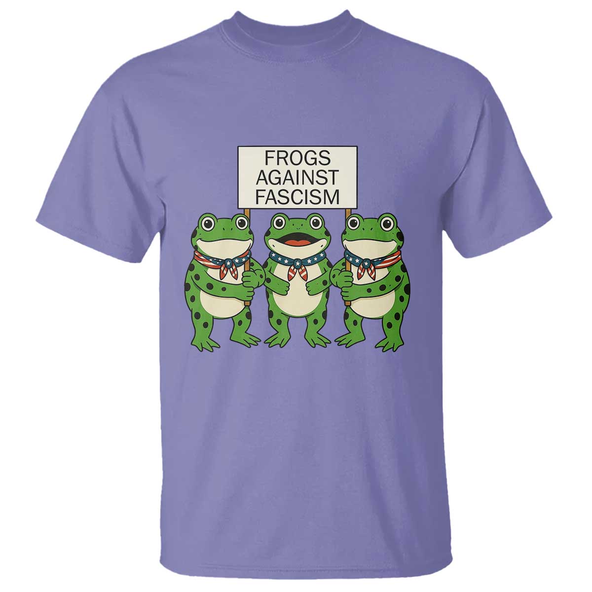 Frogs Against Fascism T Shirt Funny Portland Meme Humor Gift - Wonder Print Shop