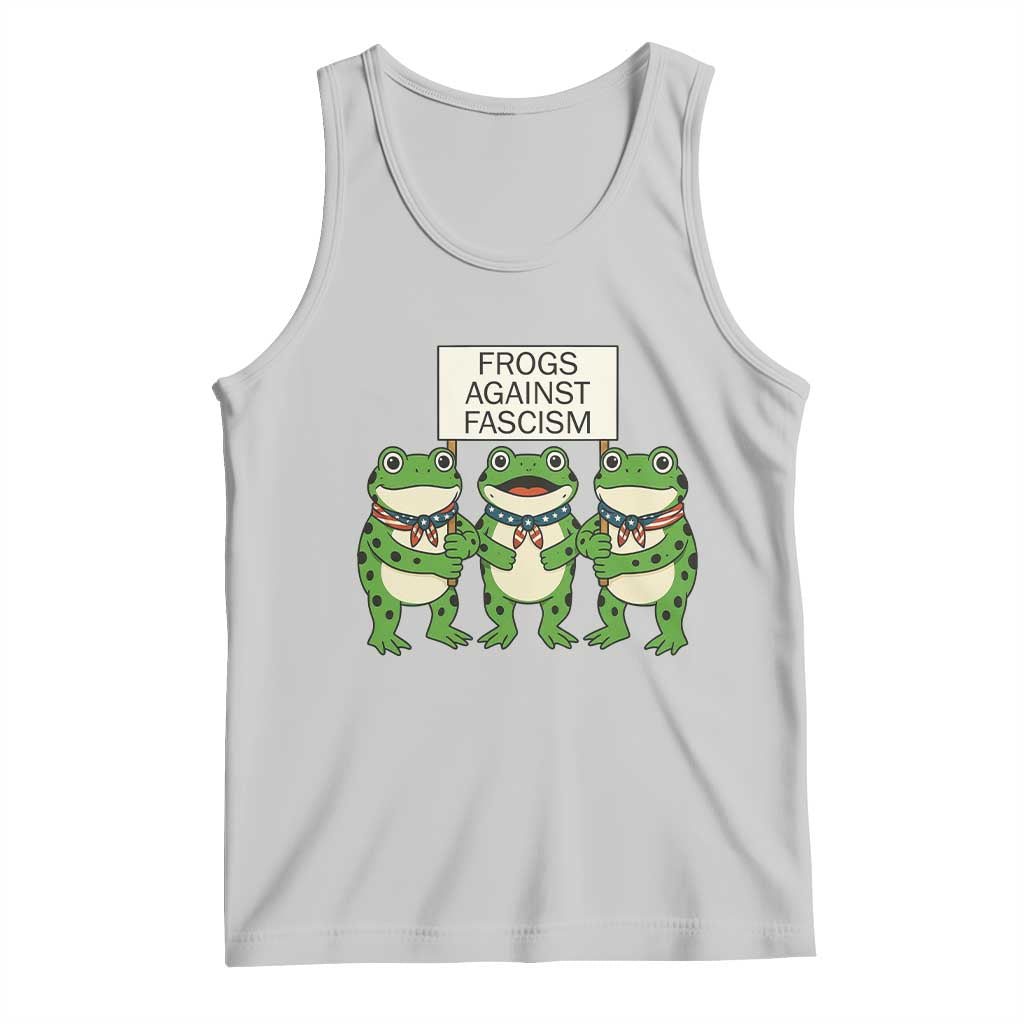 Frogs Against Fascism Tank Top Funny Portland Meme Humor Gift - Wonder Print Shop