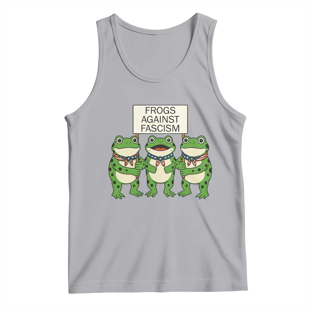 Frogs Against Fascism Tank Top Funny Portland Meme Humor Gift - Wonder Print Shop