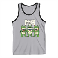 Frogs Against Fascism Tank Top Funny Portland Meme Humor Gift - Wonder Print Shop