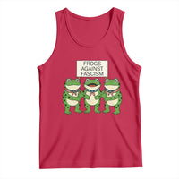 Frogs Against Fascism Tank Top Funny Portland Meme Humor Gift - Wonder Print Shop
