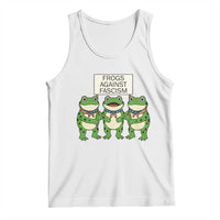 Frogs Against Fascism Tank Top Funny Portland Meme Humor Gift - Wonder Print Shop