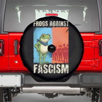 Frogs Against Fascism Spare Tire Cover Portland Protest Vintage Meme Gift - Wonder Print Shop