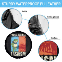 Frogs Against Fascism Spare Tire Cover Portland Protest Vintage Meme Gift - Wonder Print Shop