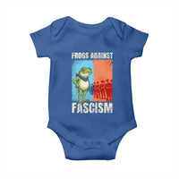 Frogs Against Fascism Baby Onesie Portland Protest Vintage Meme Gift - Wonder Print Shop