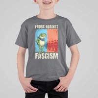 Frogs Against Fascism T Shirt For Kid Portland Protest Vintage Meme Gift - Wonder Print Shop