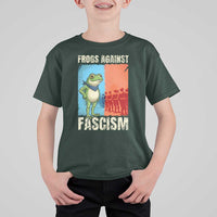 Frogs Against Fascism T Shirt For Kid Portland Protest Vintage Meme Gift - Wonder Print Shop