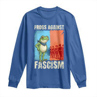 Frogs Against Fascism Long Sleeve Shirt Portland Protest Vintage Meme Gift - Wonder Print Shop