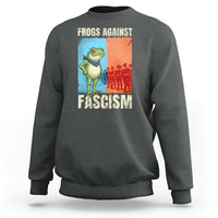 Frogs Against Fascism Sweatshirt Portland Protest Vintage Meme Gift - Wonder Print Shop