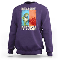 Frogs Against Fascism Sweatshirt Portland Protest Vintage Meme Gift - Wonder Print Shop
